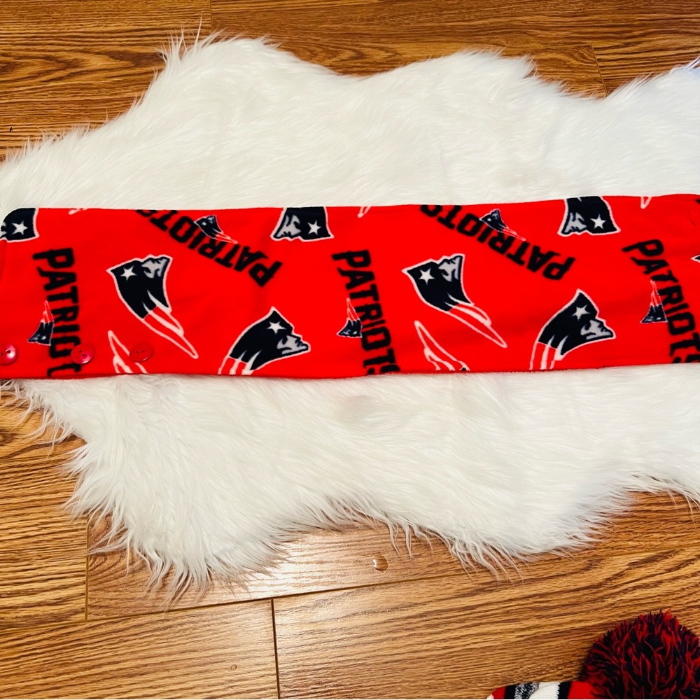 New England Patriots Bundle - Hat & Scarf - Picture 9 of 10